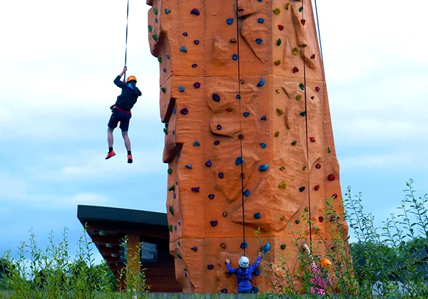 Outdoor Climbing Wall